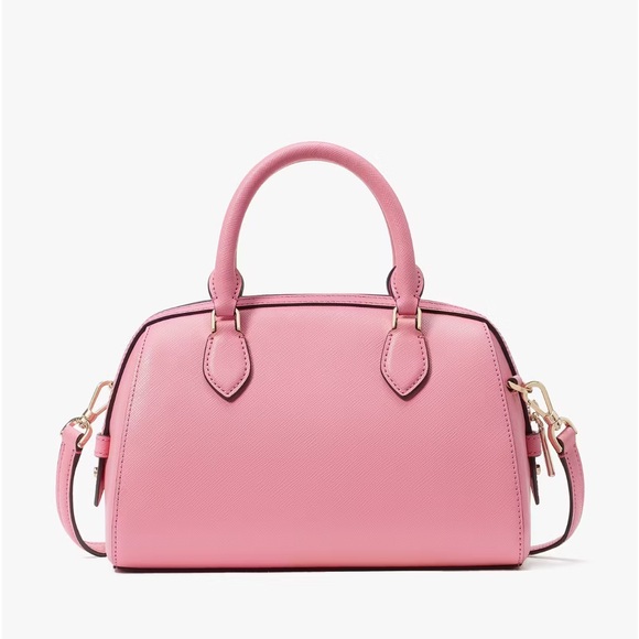 ♠️Kate Spade Madison Saffiano Duffle Crossbody Bag, Pink New NWT - Picture 3 of 5